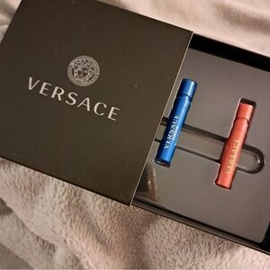 Versace Mini Fragrance Set - Blue and Red